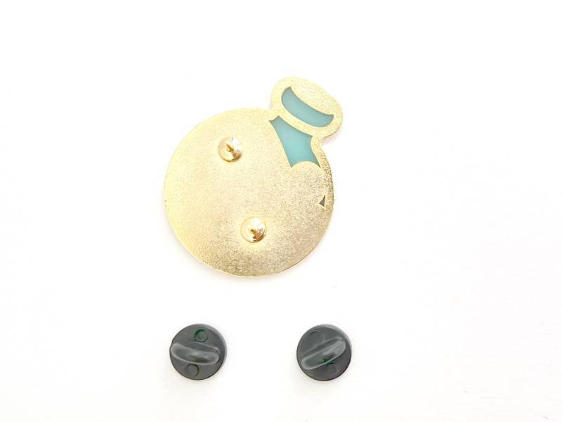 Genderfluid Trank Pin - Perlmutt Stainglass Design von PUNimpressed