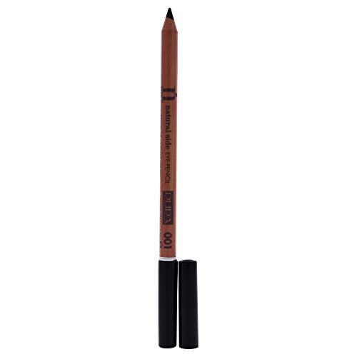 Pupa Milano Natural Side Eye Pencil – 001 Deep Black für Frauen, 1,1 g Augenbrauenstift von Pupa