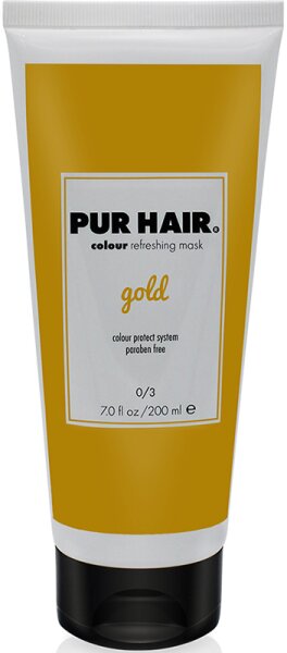 Pur Hair Colour Refreshing Mask 200 ml gold von PUR HAIR