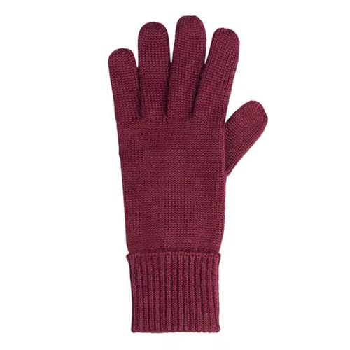 Pure Pure by Bauer: Damen-Handschuhe - Größe 7 (burgunder, 7) von Pure Pure by Bauer