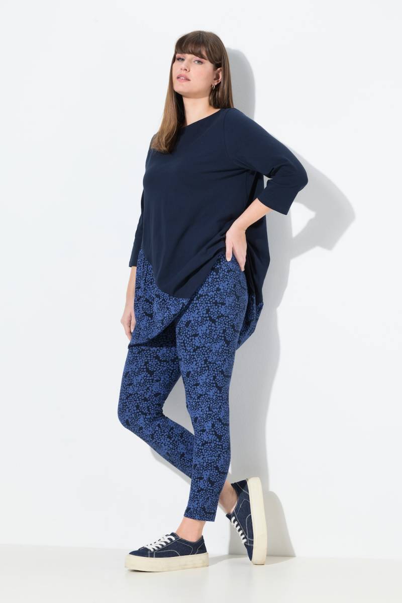 Große Größen Leggings, Damen, blau, Größe: 46/48, Baumwolle, Ulla Popken von PURE