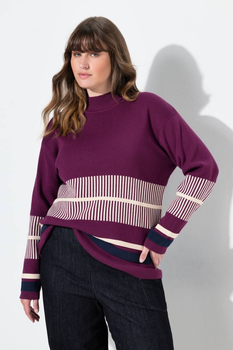 Große Größen Pullover, Damen, rot, Größe: 54/56, Baumwolle, Ulla Popken von PURE