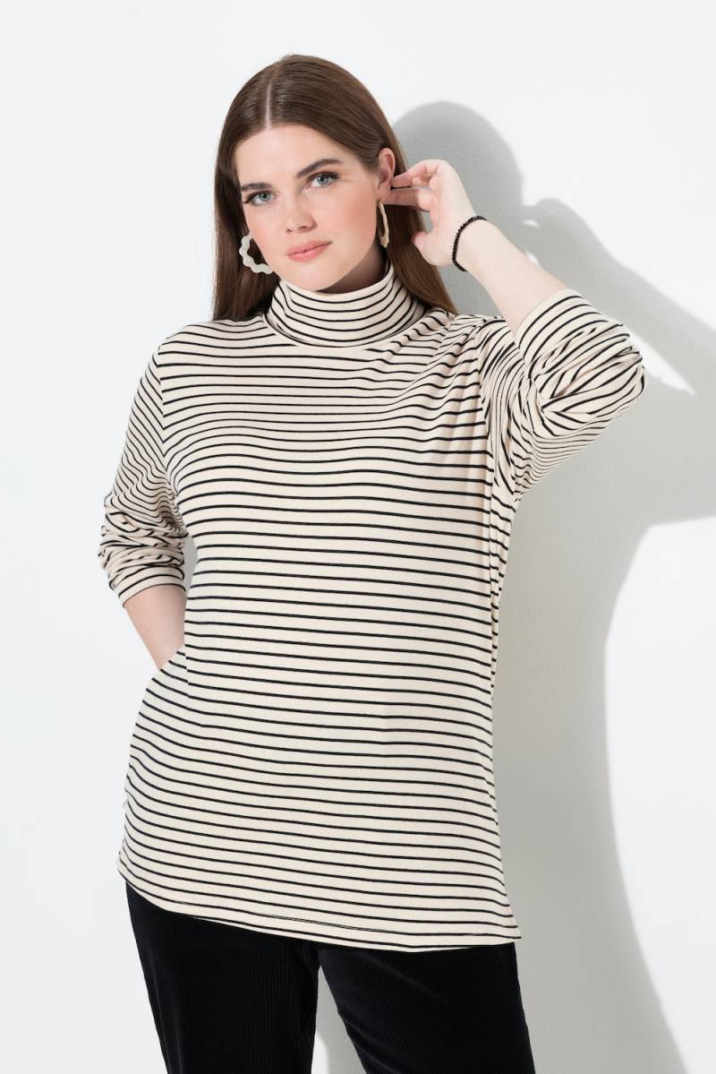 Große Größen Shirt, Damen, gelb, Größe: 46/48, Baumwolle, Ulla Popken von PURE