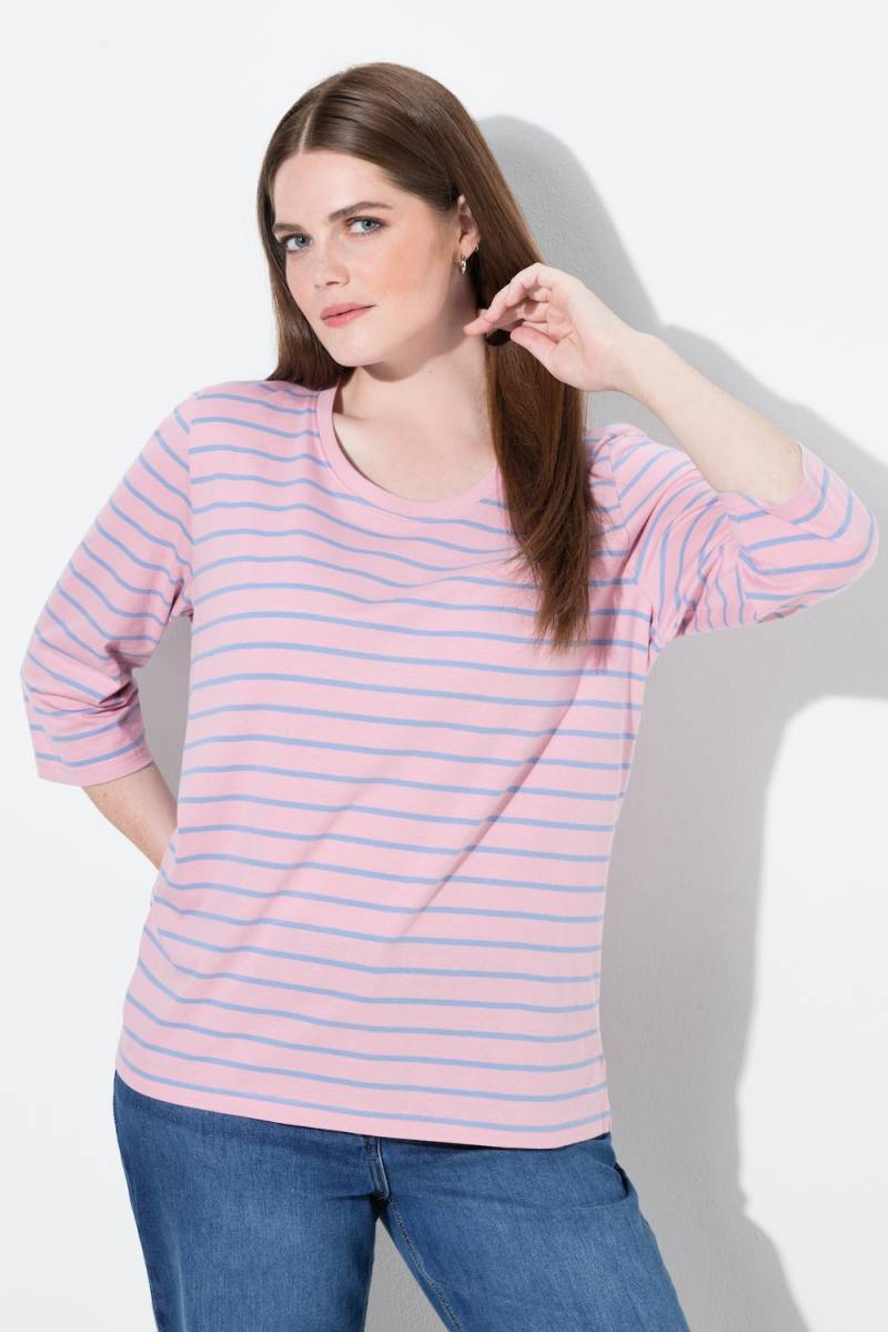 Große Größen Shirt, Damen, rosa, Größe: 50/52, Baumwolle, Ulla Popken Große Größen Shirt, Damen, rosa, Größe: 50/52, Baumwolle, Ulla Popken von PURE