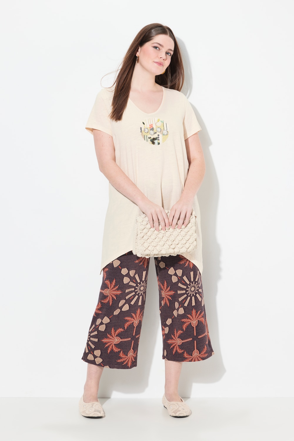 Große Größen T-Shirt, Damen, gelb, Größe: 54/56, Baumwolle, Ulla Popken Große Größen T-Shirt, Damen, gelb, Größe: 54/56, Baumwolle, Ulla Popken von PURE