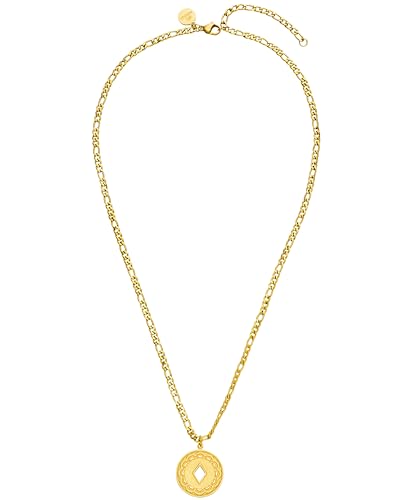 Purelei® Lolani Kette Damen (Gold) – Halskette Damen aus langlebigem Edelstahl – Wasserfeste Kette mit Anhänger – 45-50 cm Länge verstellbar – Halskette für deinen individuellen Look von Purelei