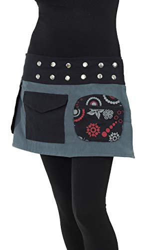 PUREWONDER Damen Taschengurt Wickelrock Minirock Cacheur s41 Design 3 von PUREWONDER