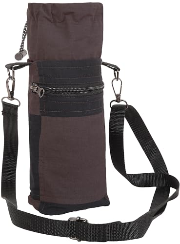 PUREWONDER Flaschentasche und Tragetasche für Coffee to-go bb32 Braun von PUREWONDER