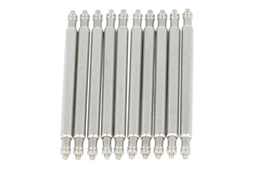 PUREgrey 10 x Federsteg 20mm x 1,50 Durchmesser Edelstahl von PUREgrey