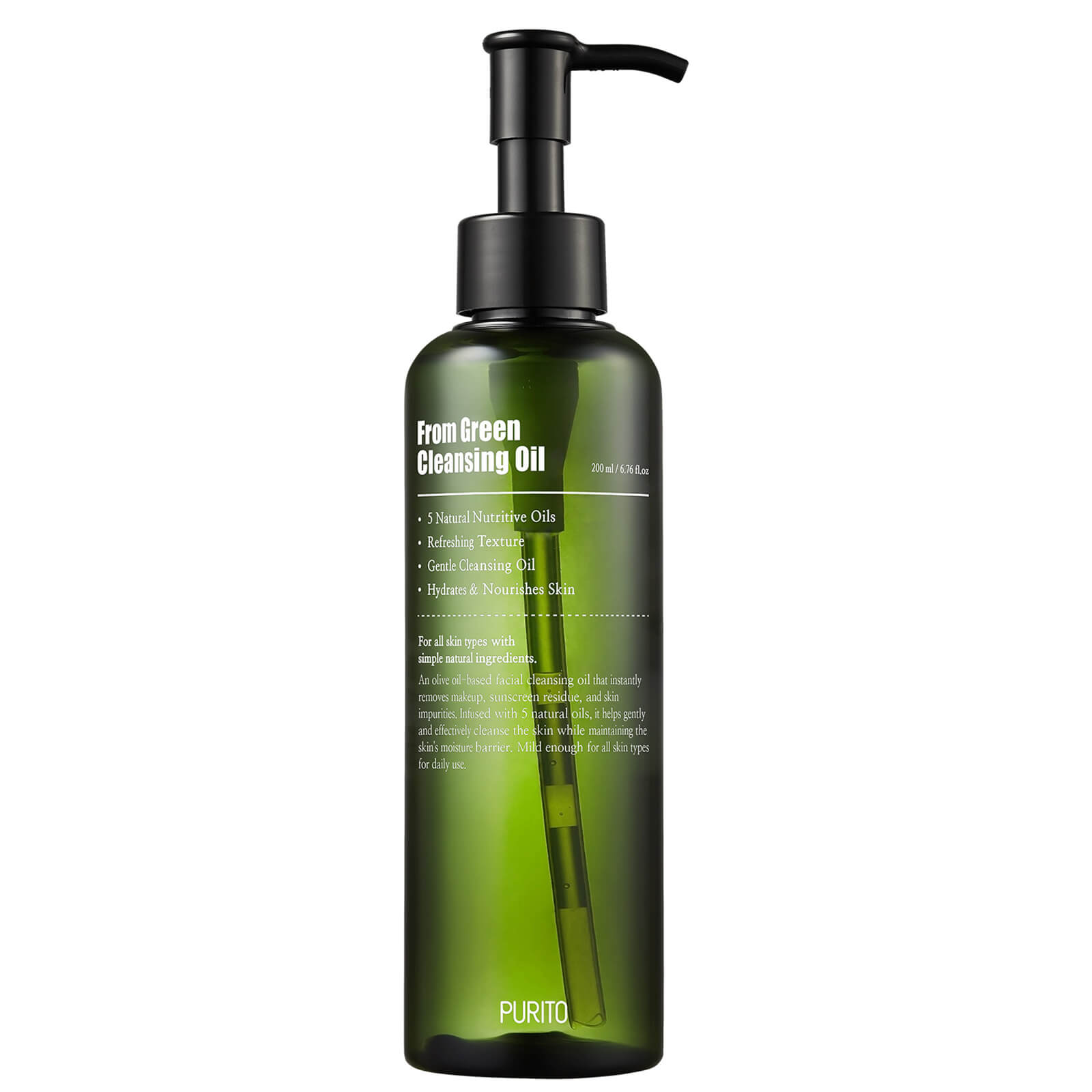PURITO From Green Cleansing Oil 200ml von PURITO