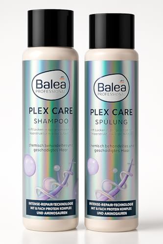 Balea PROFESSIONAL Shampoo Plex Care (250 ml) + Conditioner Plex Care (200 ml) + PurLife Sticker von PURLIFE BY DANA & LINDA