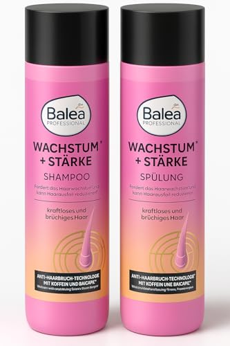 Balea PROFESSIONAL Shampoo Wachstum + Stärke (250 ml) + Conditioner Wachstum + Stärke (200 ml) + PurLife Sticker von PURLIFE BY DANA & LINDA