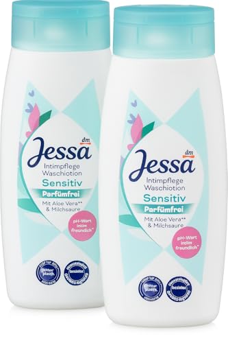 Intimpflege Waschlotion Sensitiv Parfümfrei (2 x 300 ml) + PurLife Sticker von PURLIFE BY DANA & LINDA