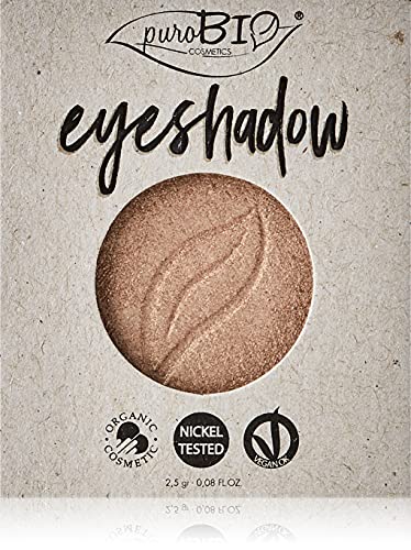 Lidschatten Nudetöne Vegane Augenpalette Eyeshadow Makeup Kosmetik Hochpigmentierte Warme Natürliche Farben Mit Bräunlichen Tönen Seidig-mattem Und Schimmerndem Finish Bunt Regenbogen Blush Beauty von PUROBIO