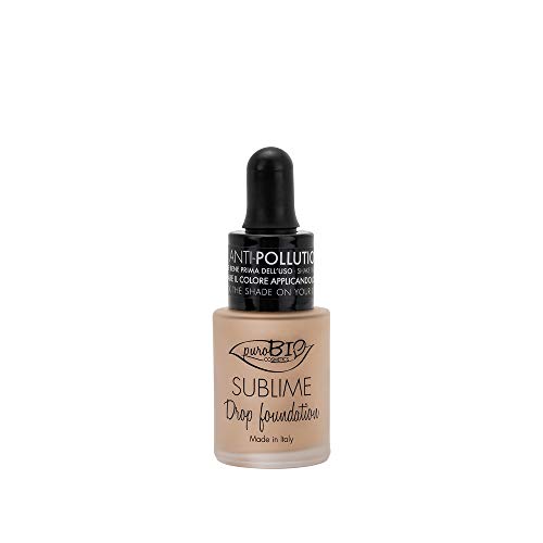 Make Up Flüssige Foundation Aloe Vera Perfect Creme Grundierung Feuchtigkeitsspendende Concealer Für Alle Haut Primer Langlebig Perfekte Abdeckung Liquid Vitamin C Frischer Teint Natürlicher Glow von PUROBIO