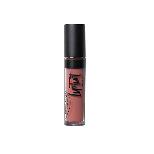 PUROBIO Flüssiger Lippenstift Farben Nebel Wasserdicht Langlebige Lippenstifte Lipgloss Intensive Pigmente Grausamkeitsfrei Vegan Für Frauen Super Stay Flüssig Und Langanhaltend Red Passion Matte Ink von PUROBIO