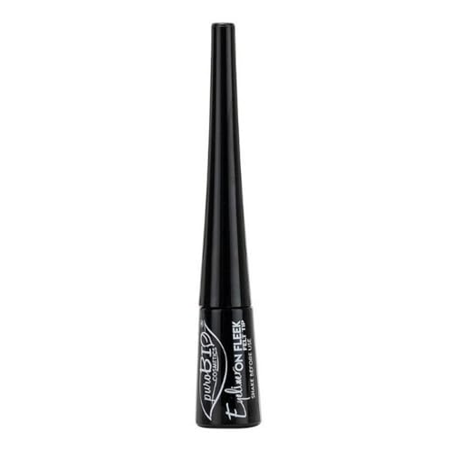 Purobio Eyeliner On Fleek, black Brush Tip, 3ml von PUROBIO