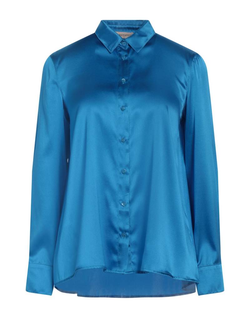 PUROTATTO Hemd Damen Azurblau von PUROTATTO