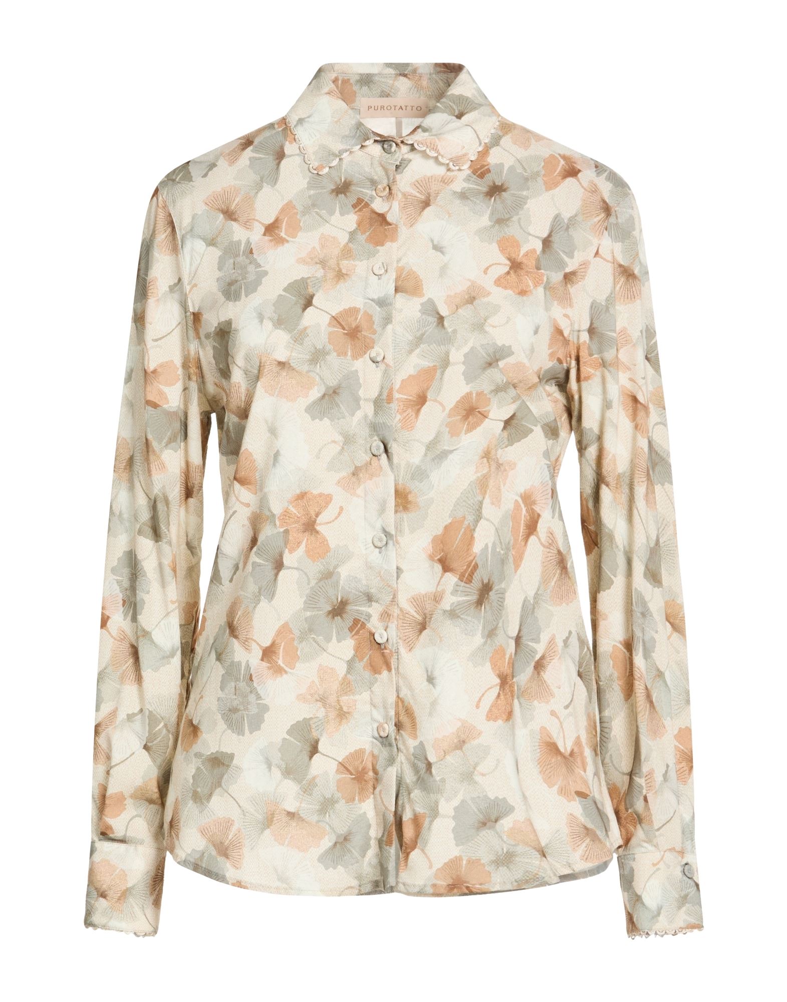 PUROTATTO Hemd Damen Beige von PUROTATTO
