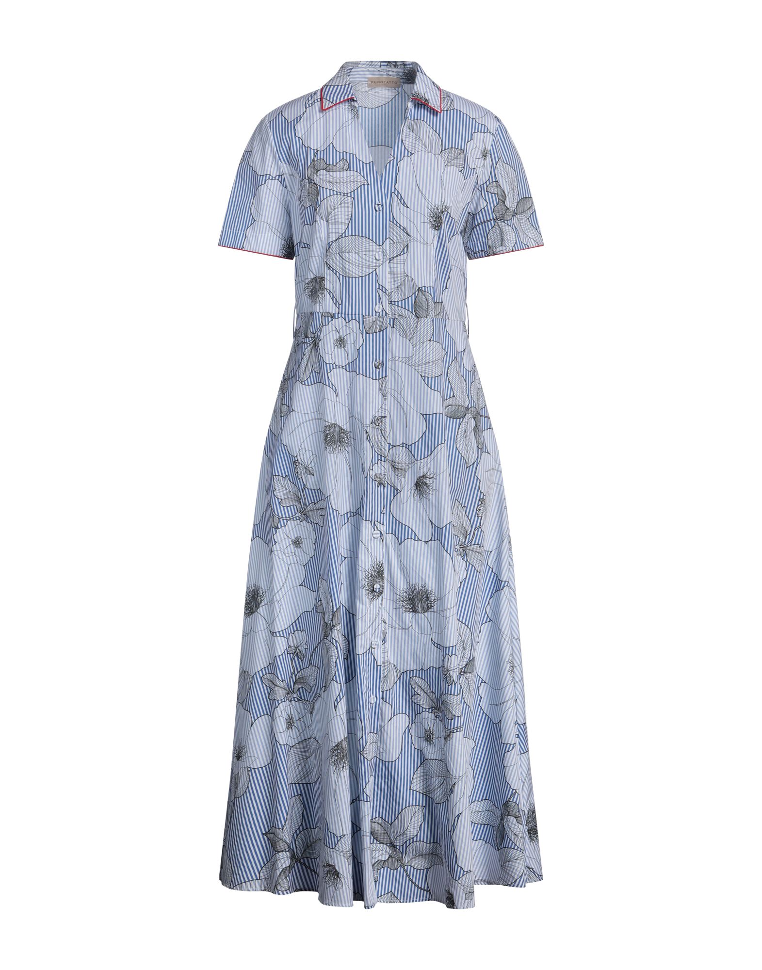 PUROTATTO Maxi-kleid Damen Hellblau von PUROTATTO