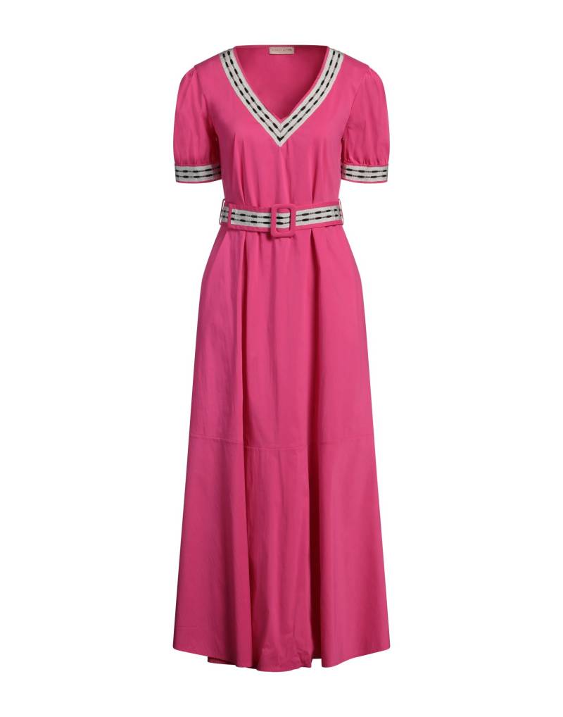 PUROTATTO Maxi-kleid Damen Magenta von PUROTATTO