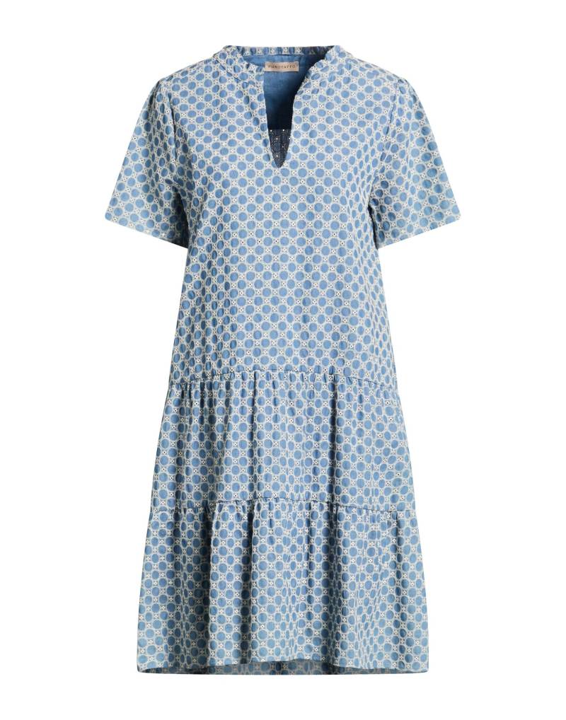 PUROTATTO Midi-kleid Damen Blau von PUROTATTO