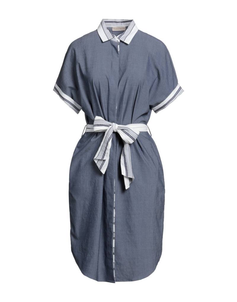 PUROTATTO Midi-kleid Damen Blau von PUROTATTO