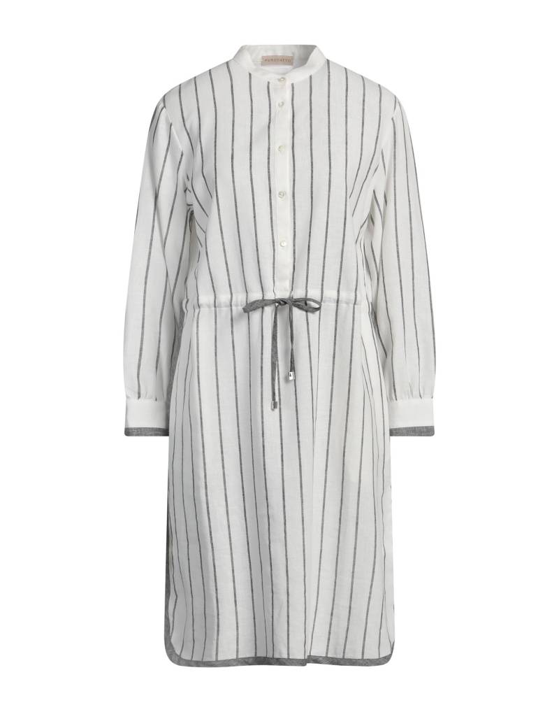 PUROTATTO Midi-kleid Damen Weiß von PUROTATTO