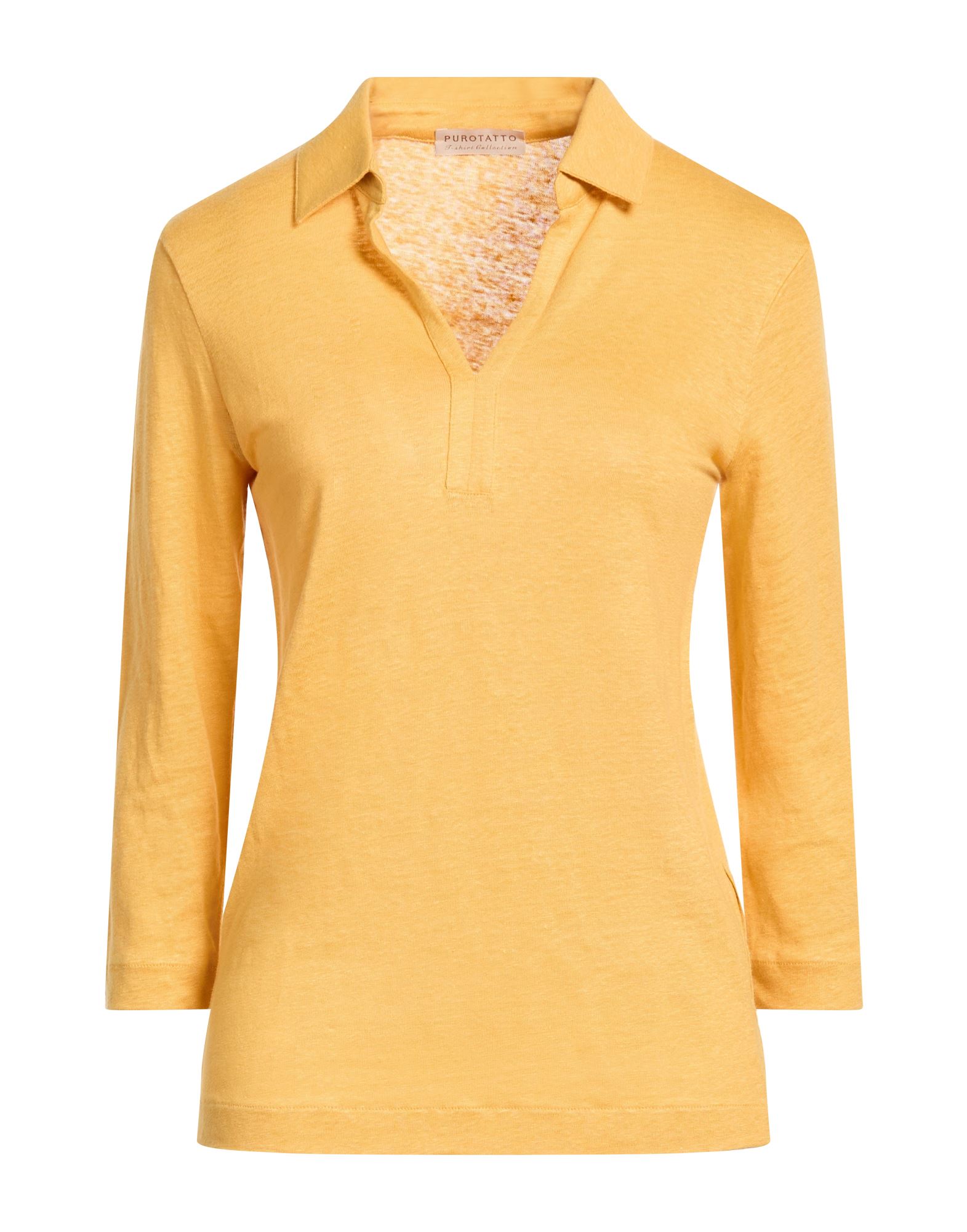 PUROTATTO Poloshirt Damen Ringelblume von PUROTATTO