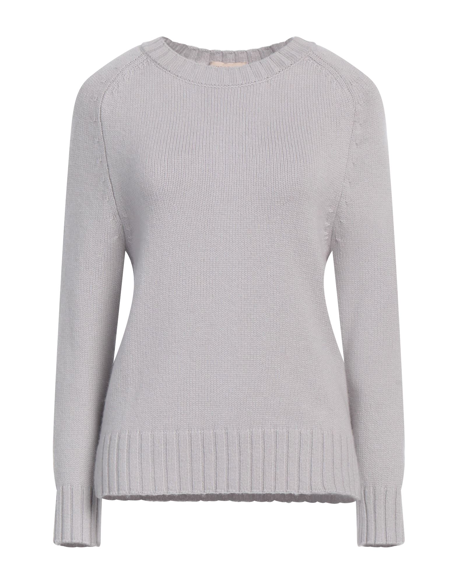 PUROTATTO Pullover Damen Hellgrau PUROTATTO Pullover Damen Hellgrau von PUROTATTO
