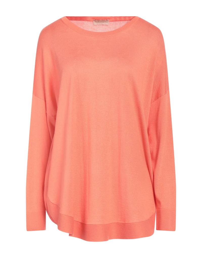 PUROTATTO Pullover Damen Lachs von PUROTATTO