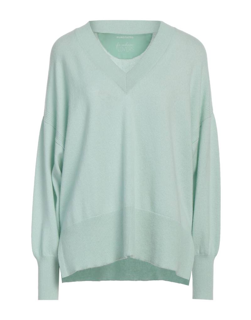 PUROTATTO Pullover Damen Tūrkis von PUROTATTO
