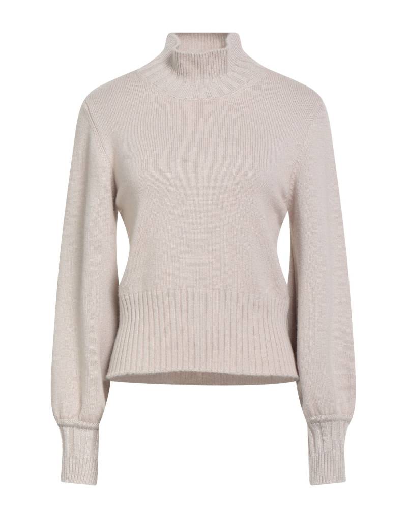 PUROTATTO Rollkragenpullover Damen Beige von PUROTATTO