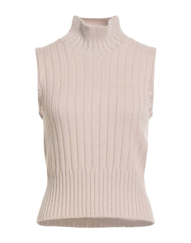 PUROTATTO Rollkragenpullover Damen Beige von PUROTATTO