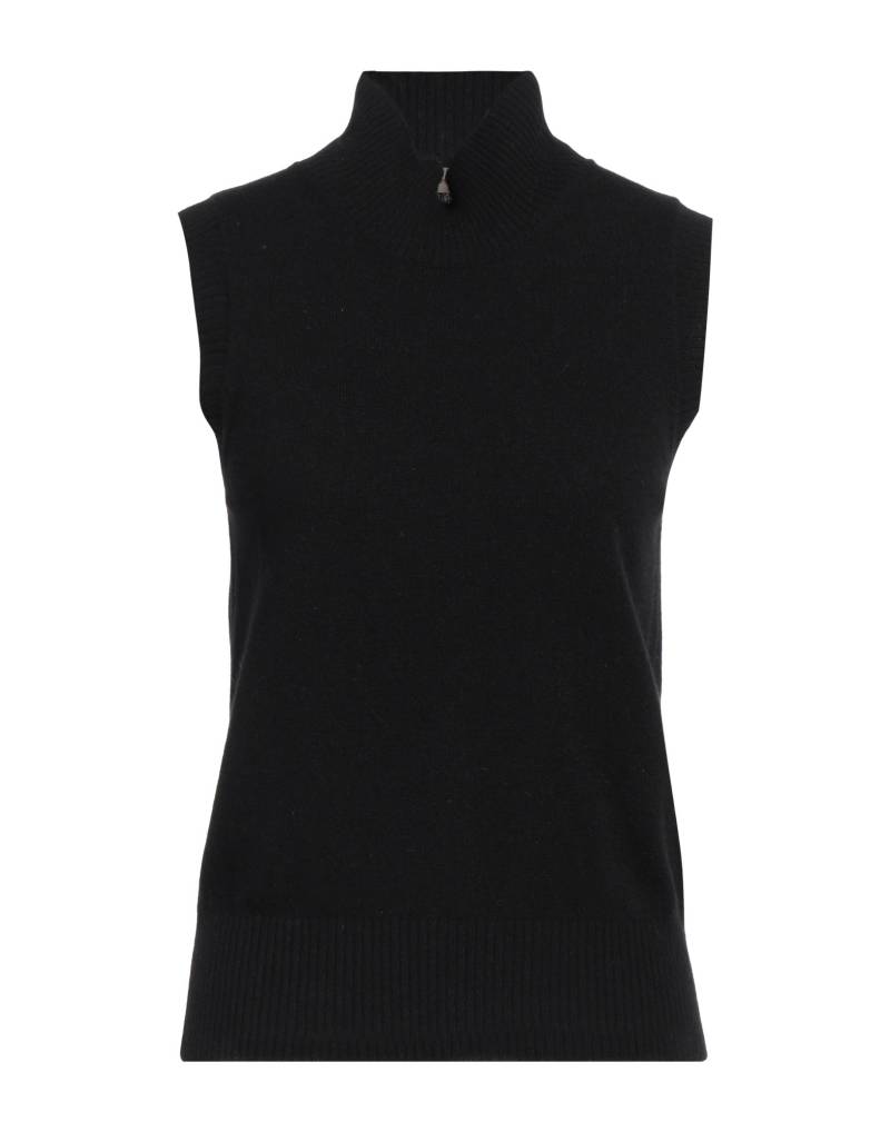 PUROTATTO Rollkragenpullover Damen Schwarz von PUROTATTO