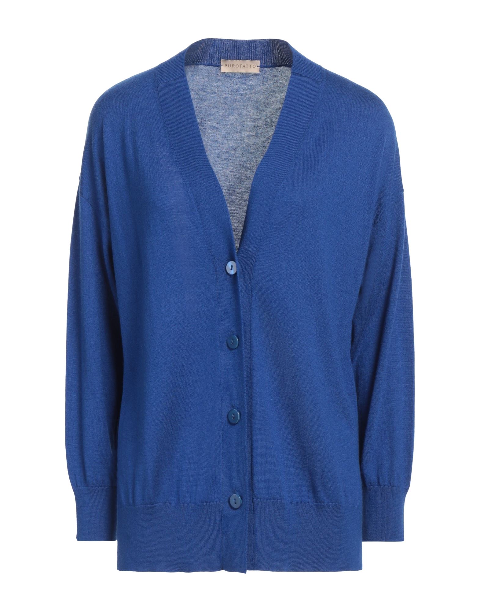 PUROTATTO Strickjacke Damen Blau von PUROTATTO