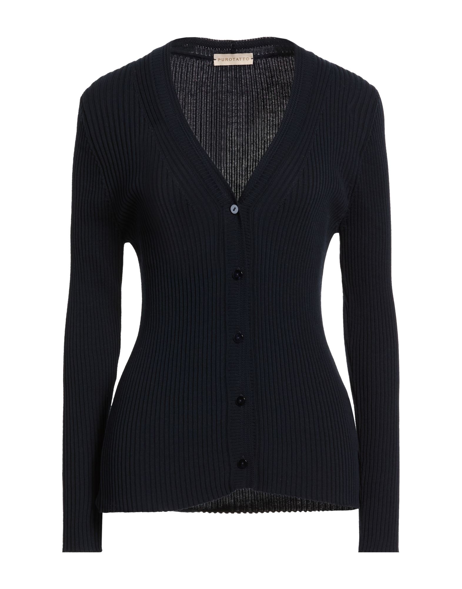 PUROTATTO Strickjacke Damen Nachtblau von PUROTATTO