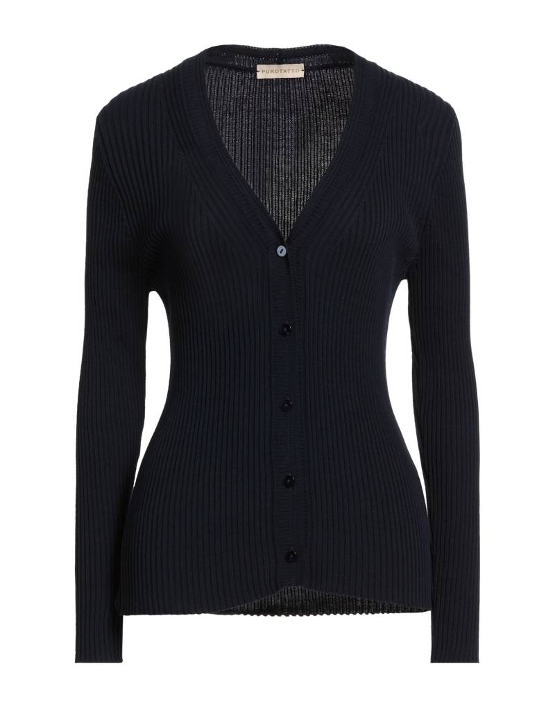 PUROTATTO Strickjacke Damen Nachtblau von PUROTATTO