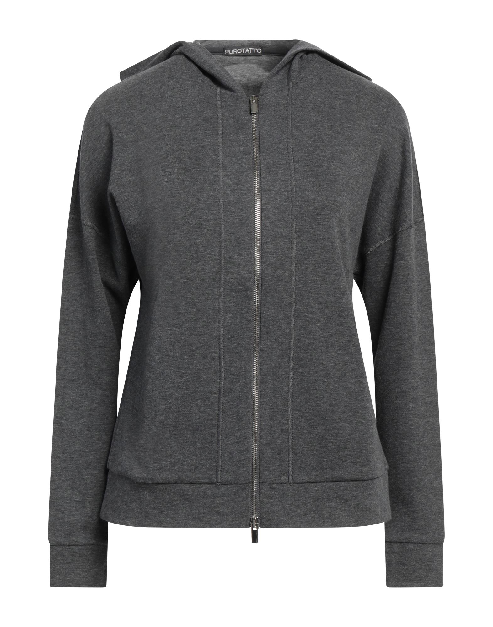 PUROTATTO Sweatshirt Damen Braungrau PUROTATTO Sweatshirt Damen Braungrau von PUROTATTO