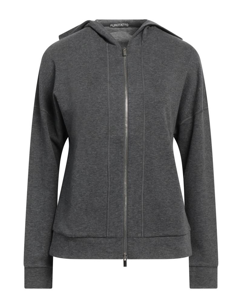 PUROTATTO Sweatshirt Damen Braungrau von PUROTATTO