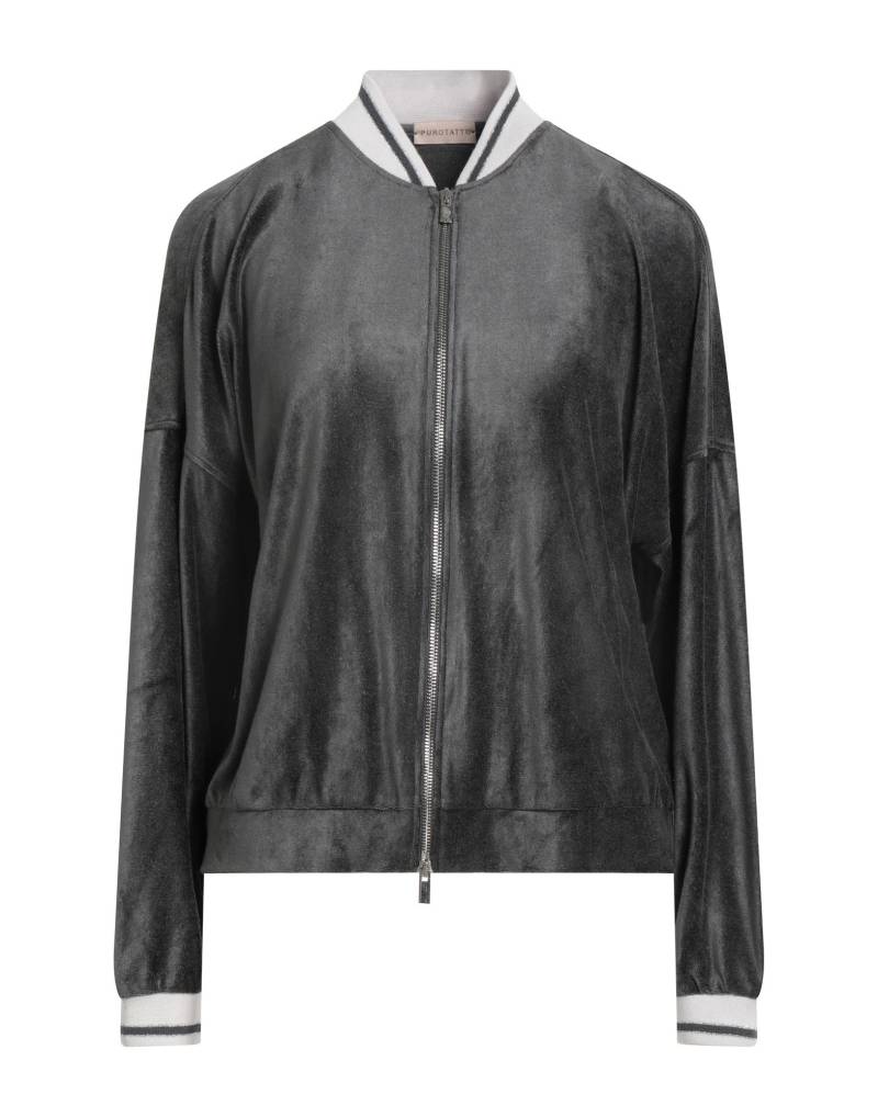 PUROTATTO Sweatshirt Damen Braungrau von PUROTATTO