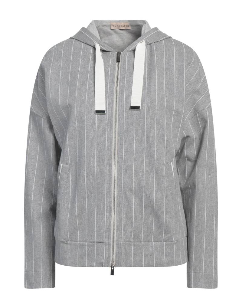 PUROTATTO Sweatshirt Damen Hellgrau von PUROTATTO