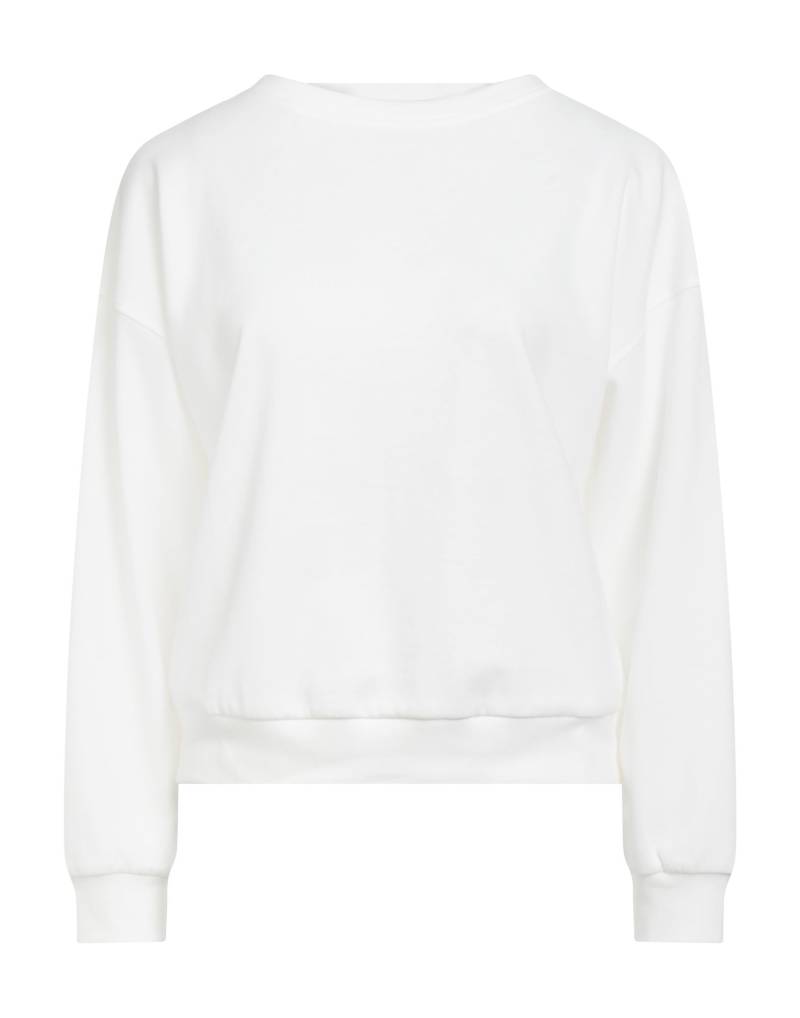 PUROTATTO Sweatshirt Damen Off white von PUROTATTO