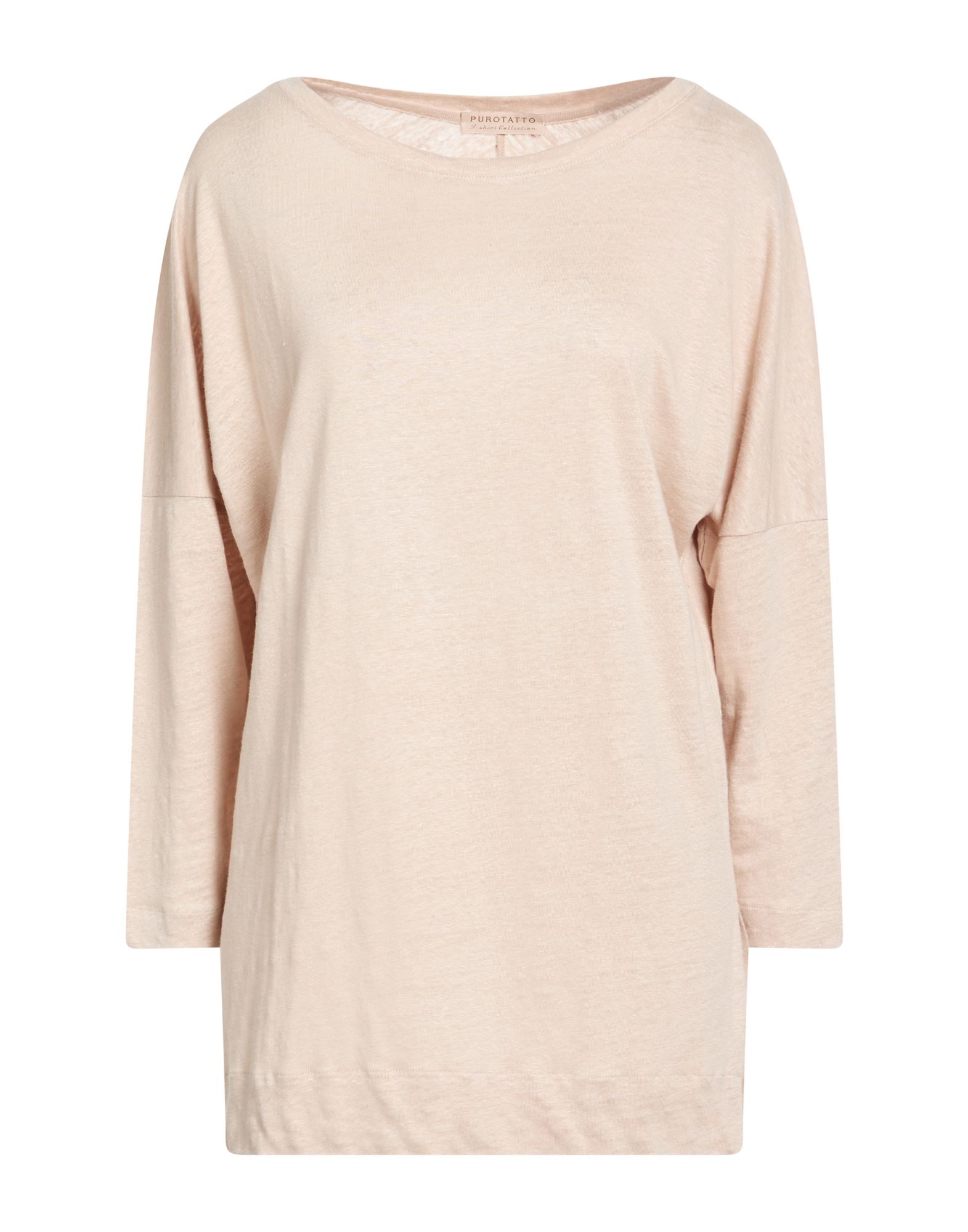 PUROTATTO T-shirts Damen Beige von PUROTATTO
