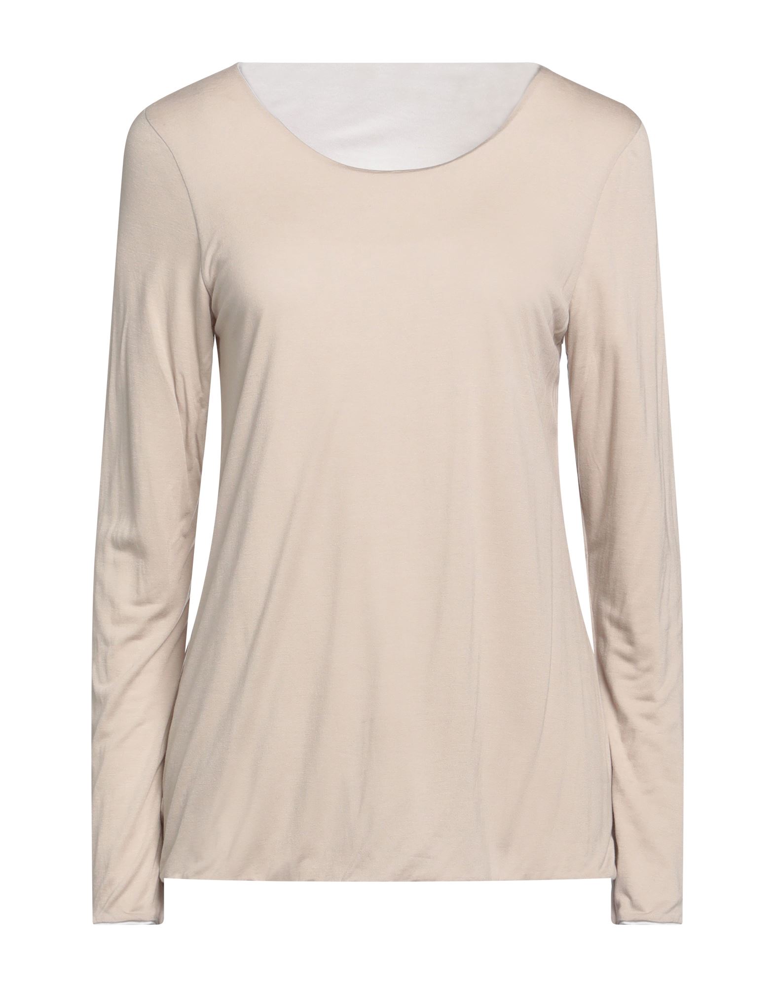 PUROTATTO T-shirts Damen Beige von PUROTATTO