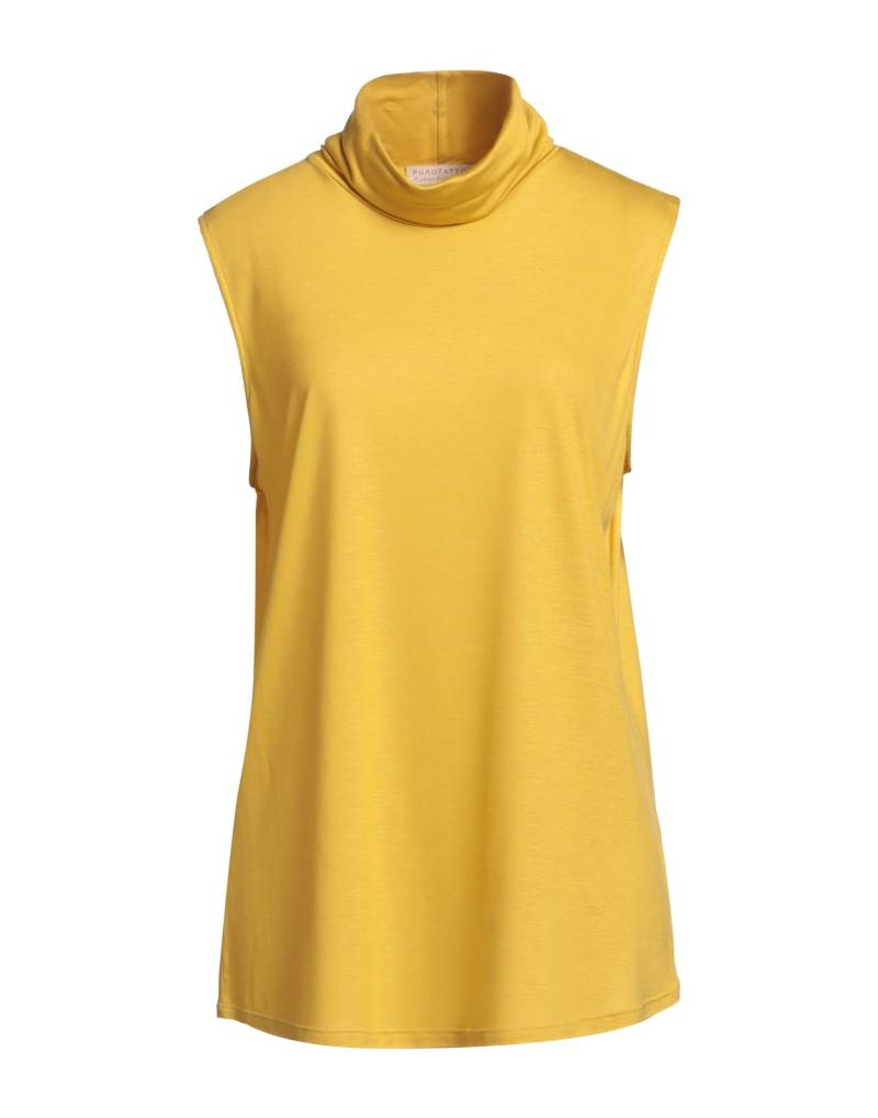 PUROTATTO T-shirts Damen Gelb von PUROTATTO