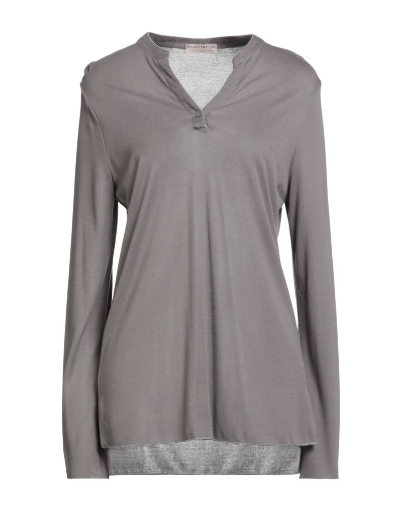 PUROTATTO T-shirts Damen Grau von PUROTATTO