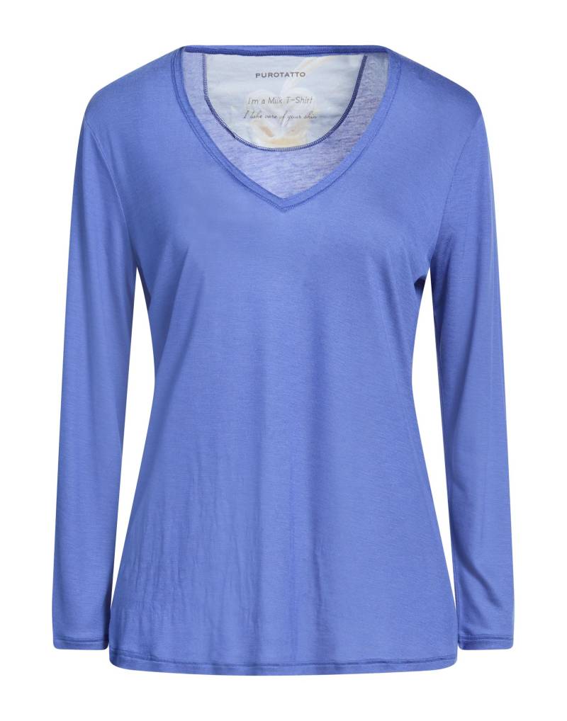 PUROTATTO T-shirts Damen Marineblau von PUROTATTO