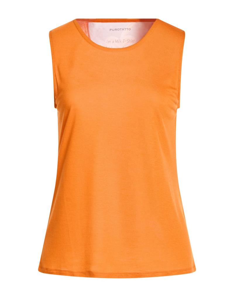 PUROTATTO T-shirts Damen Orange von PUROTATTO
