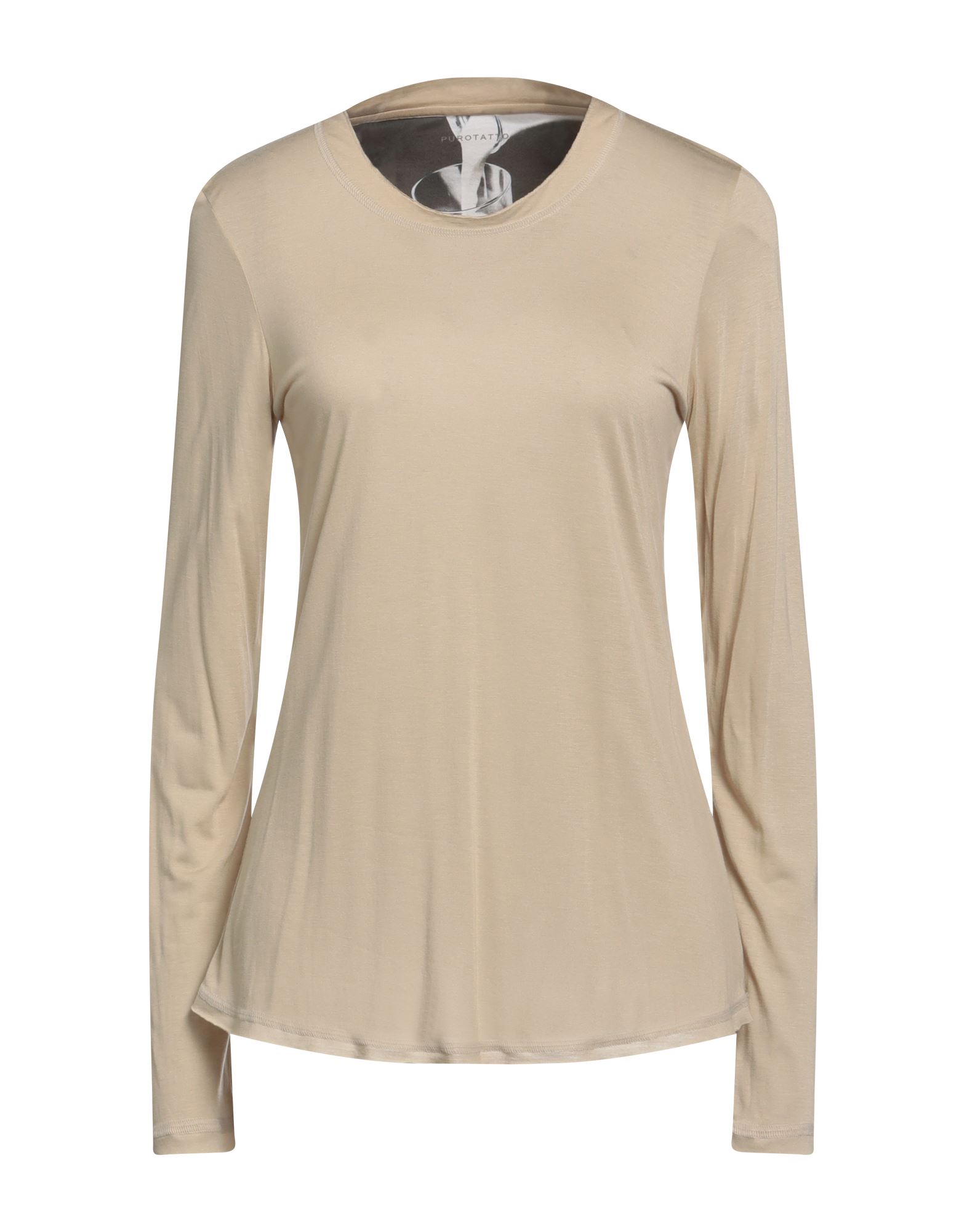 PUROTATTO T-shirts Damen Sand von PUROTATTO